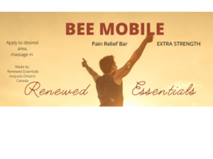 Renewed Essentials Bee Mobile – Pain Relief Bar