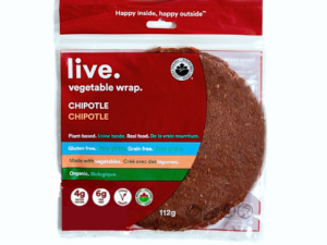 Live Organic Food Chipotle Wrap