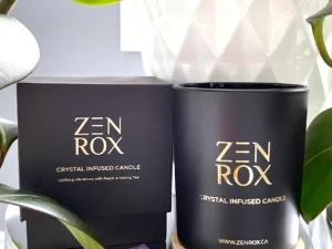 Zen Rox Peach & Oolong Tea Candles