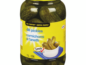 No Name Dill Pickles, 1L
