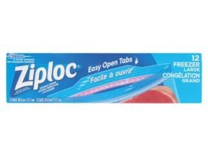 Ziploc Large Freezer Bags, 12 pack