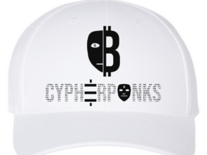 Bitcoin Cypherpunks Hat, Frontier, White