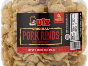 UTZ Original Pork Rinds |Zero Carbs | Keto Friendly – 510 g/18oz