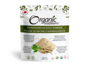 Organic Traditions Organic Ashwagandha Root Powder, 200g