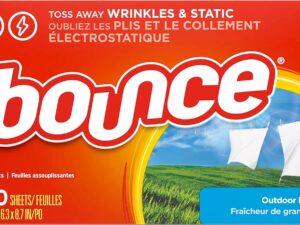 Bounce Dryer Sheets, Outdoor Fresh Scent- 200 Count