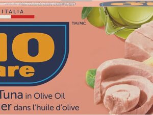 Rio Mare – Solid Light Tuna in Olive Oil, Canned Tuna, High in Protein, 80g, 3 Count
