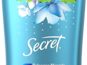 Secret Invisible Solid Antiperspirant and Deodorant, Waterlily Scent, 73 g
