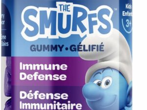 Smurfs Immune Support Supplement Vitamins for Kids | Doctor Developed & Non-GMO | 40 Gummy Berries